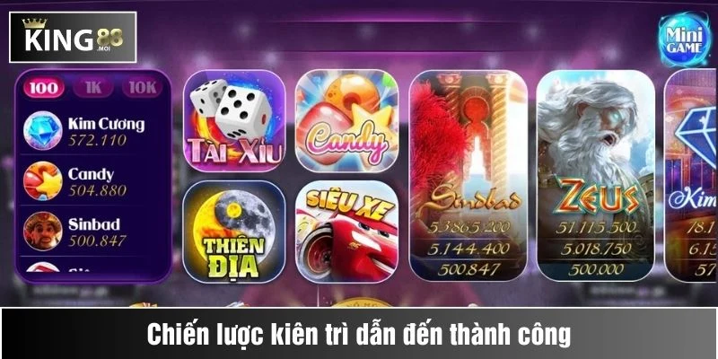 Thử thách mỗi ngày "đầu tư" vào King88 sau 2 năm kết quả ra sao? 3 Chiến lược kiên trì dẫn đến thành công